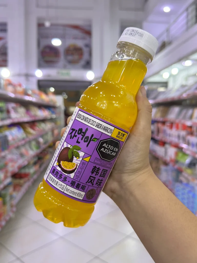 Bebida Frutada con Coco Sabor a Maracuya 450ML