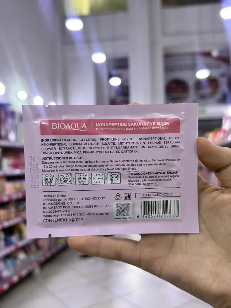 Parches para Ojeras Japan Sakura 8G