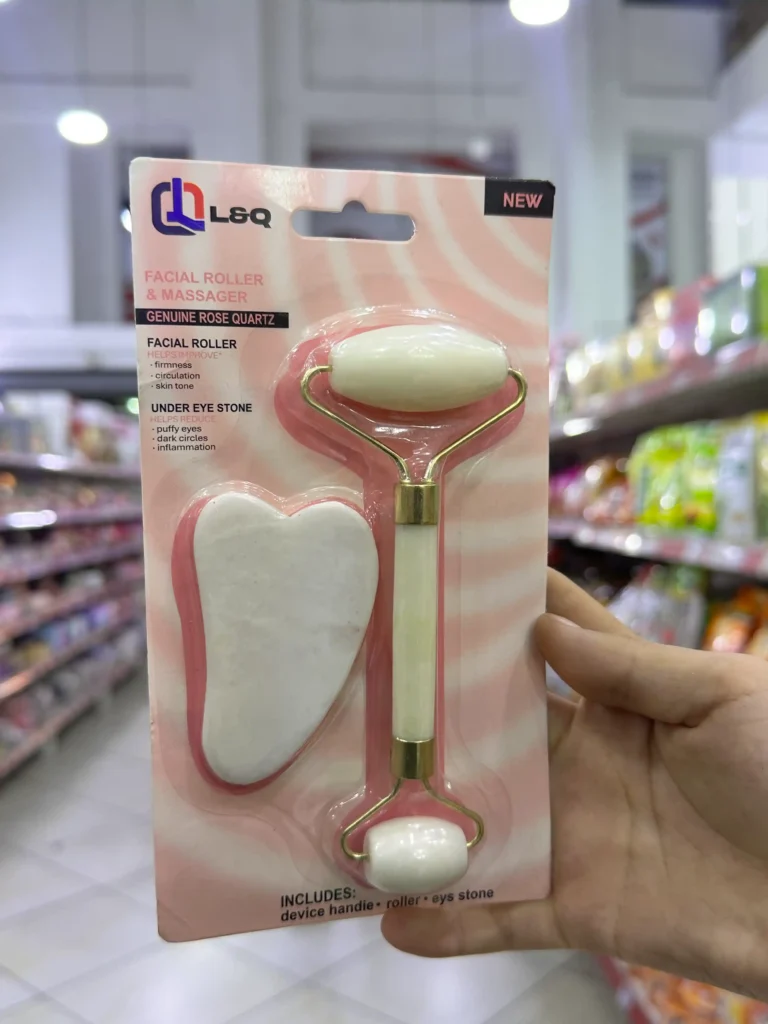 Rodillo Masajeador Facial Gua Sha 2 PCS