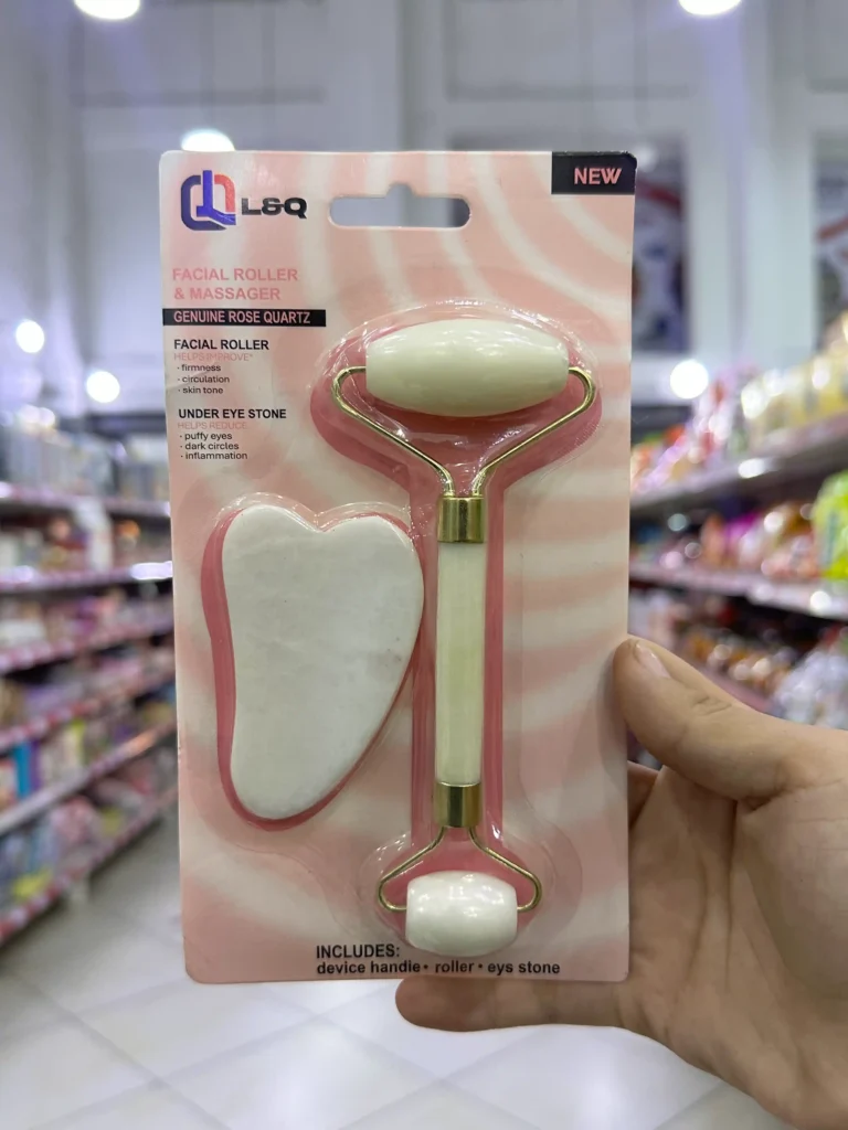 Rodillo Masajeador Facial Gua Sha 2 PCS