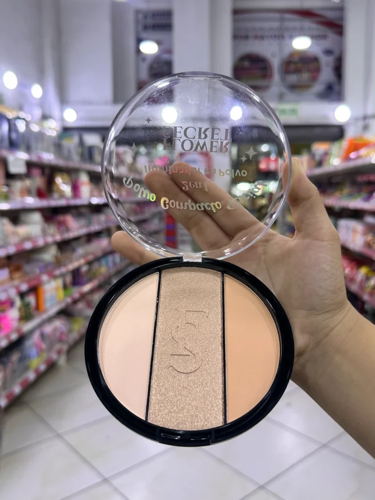 Polvo Compacto e Iluminador 3en1