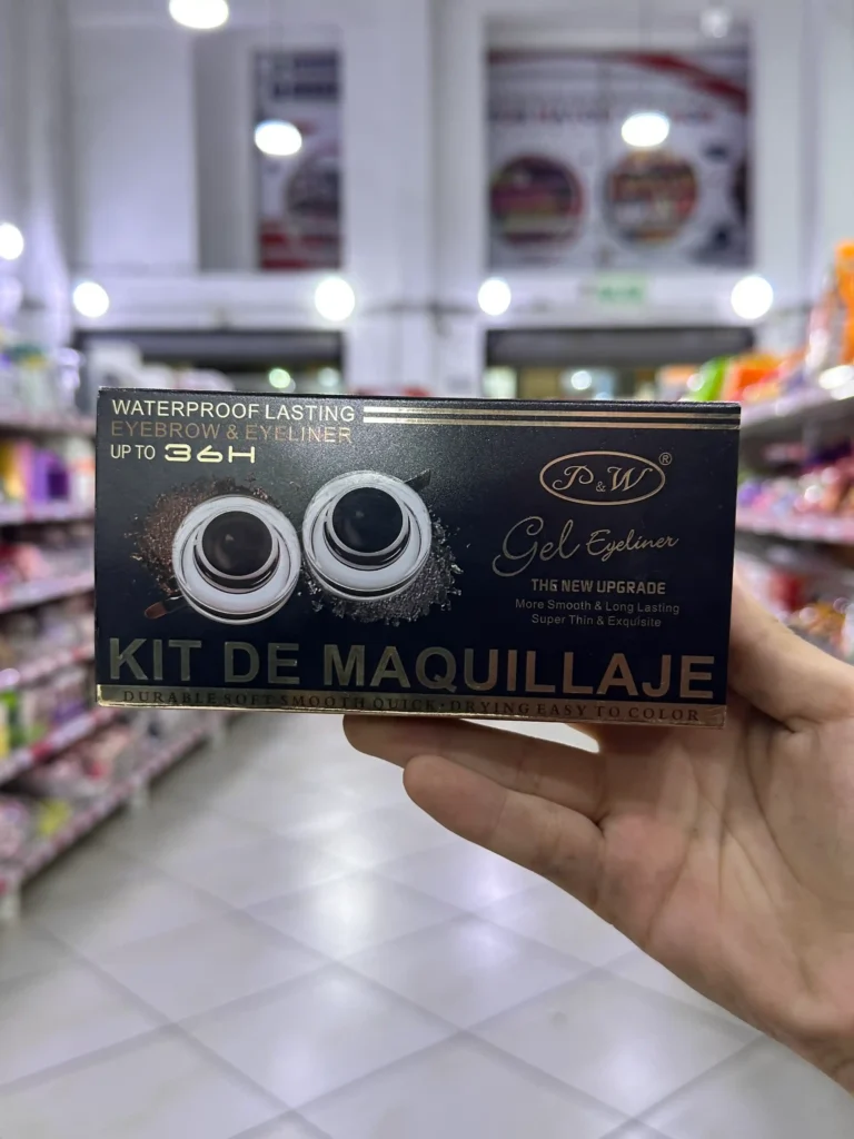 Kit Gel Delineador Cejas y Ojos a Prueba de Agua