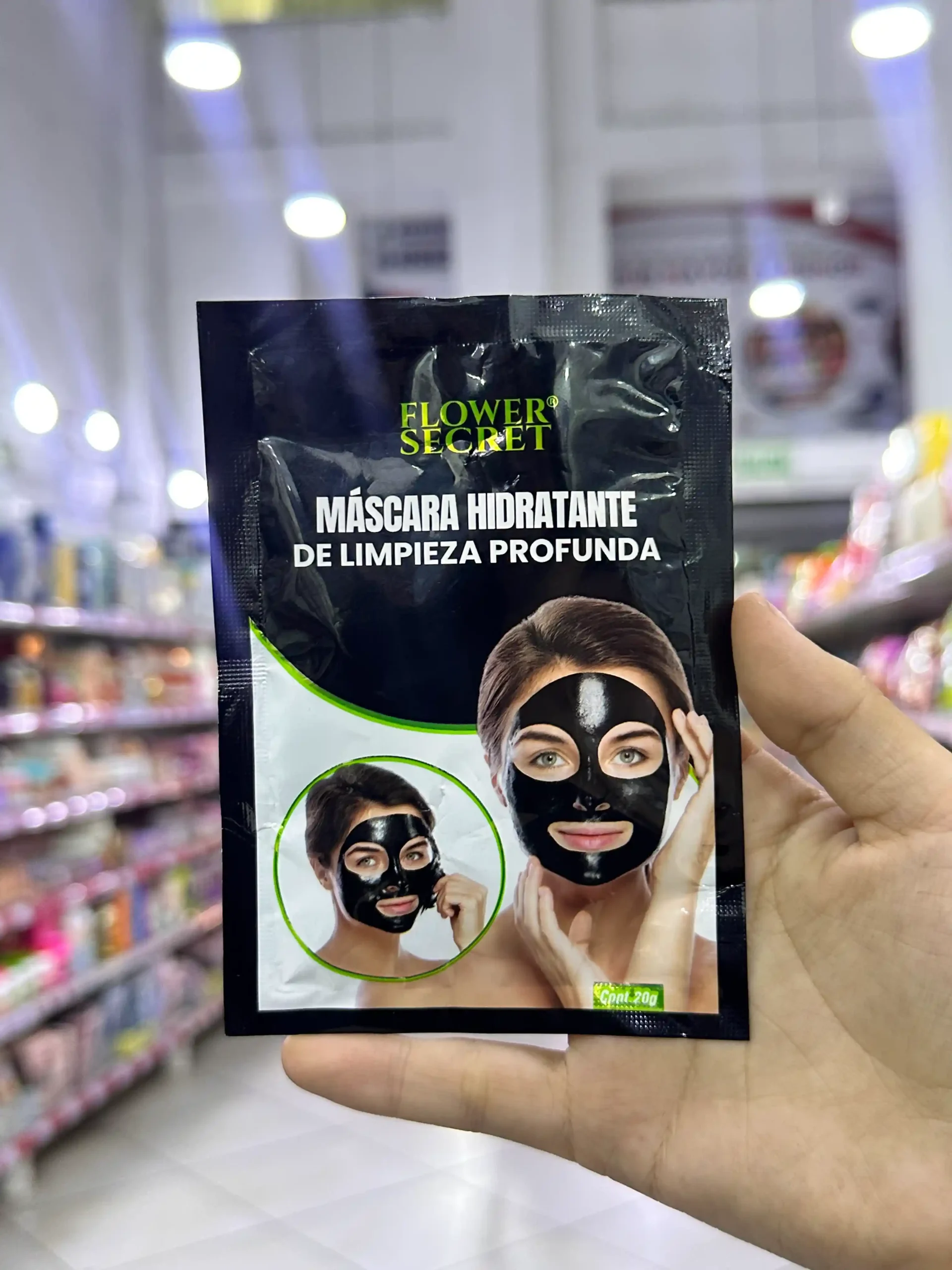 MM81 (1) Mascarilla Hidratante Limpieza Profunda en Sachet 20G