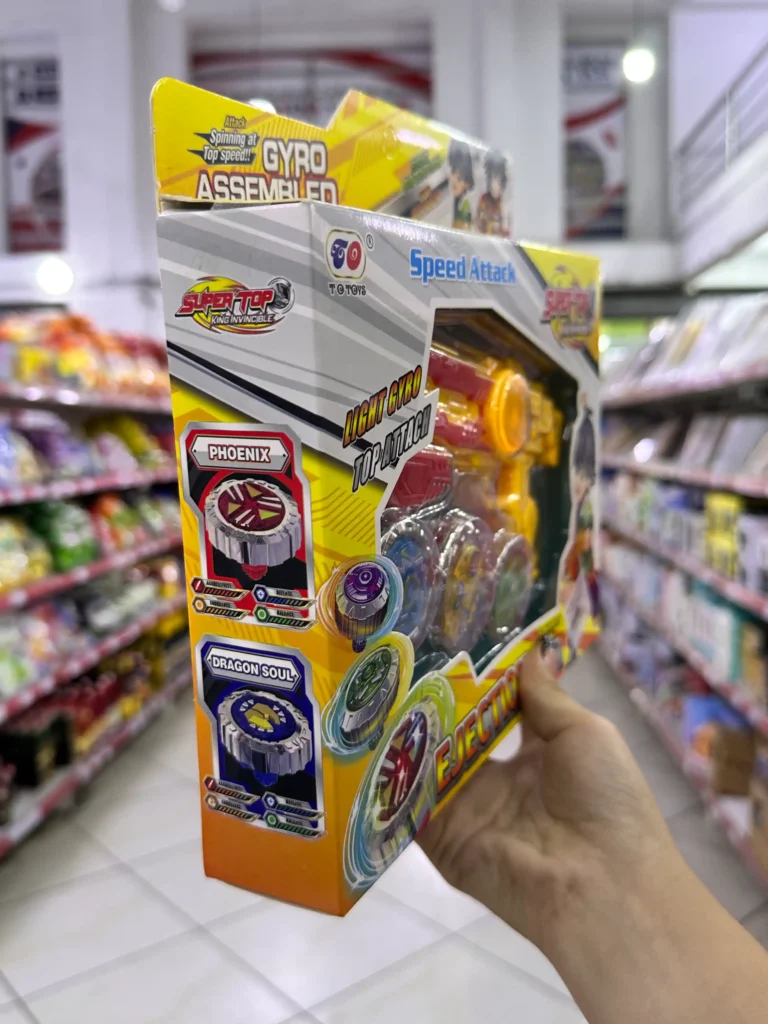 Pistola de Juguete Trompo x3 Beyblade