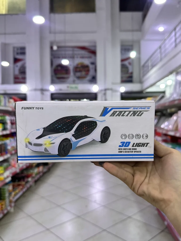 Carro a Pilas con Luz y Sonido
